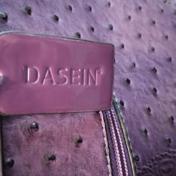 Dasein Croc-Ostrich Bag - Picture 4 of 12